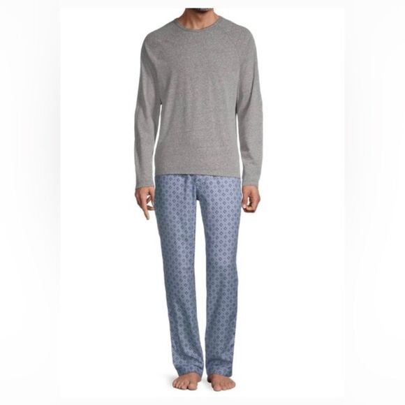 UGG Other - NEW UGG Steiner men’s loungewear set box pats & top gray blue size Medium